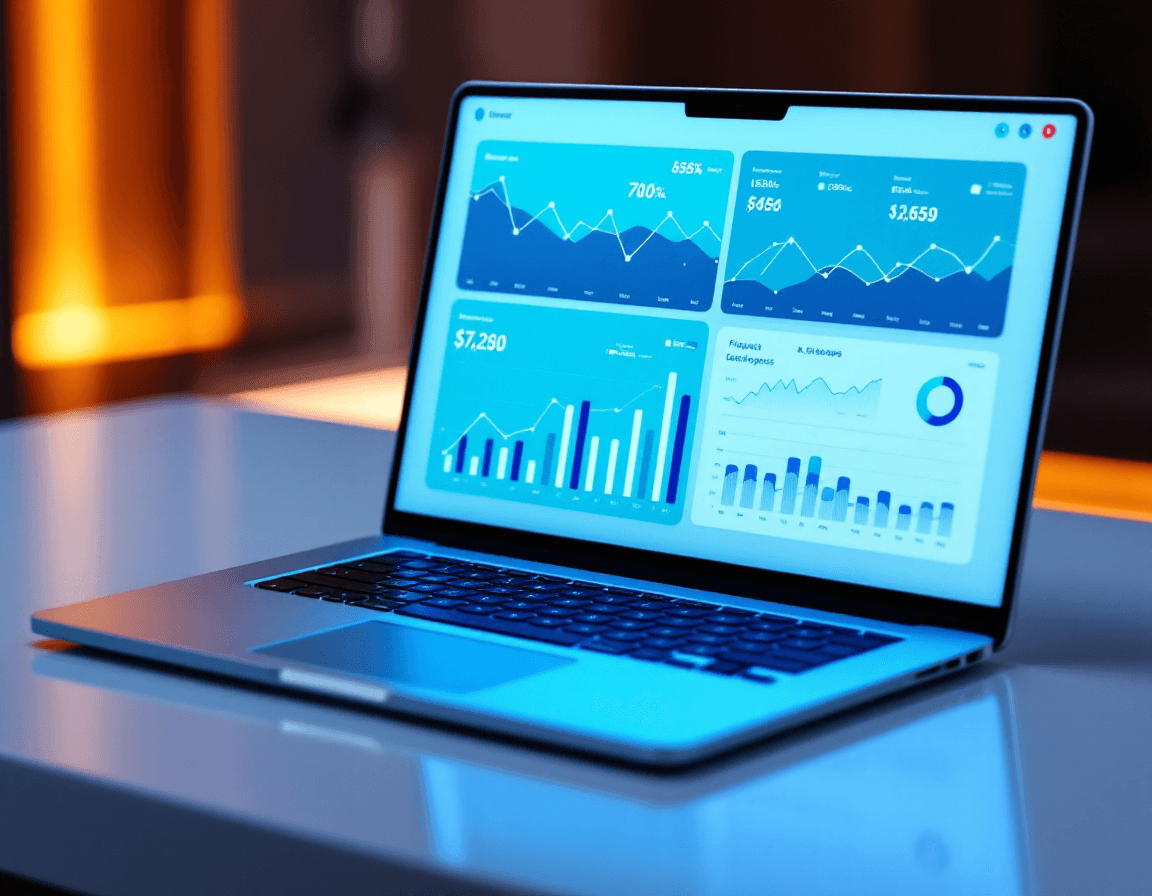 FinInsight AI Dashboard Mockup